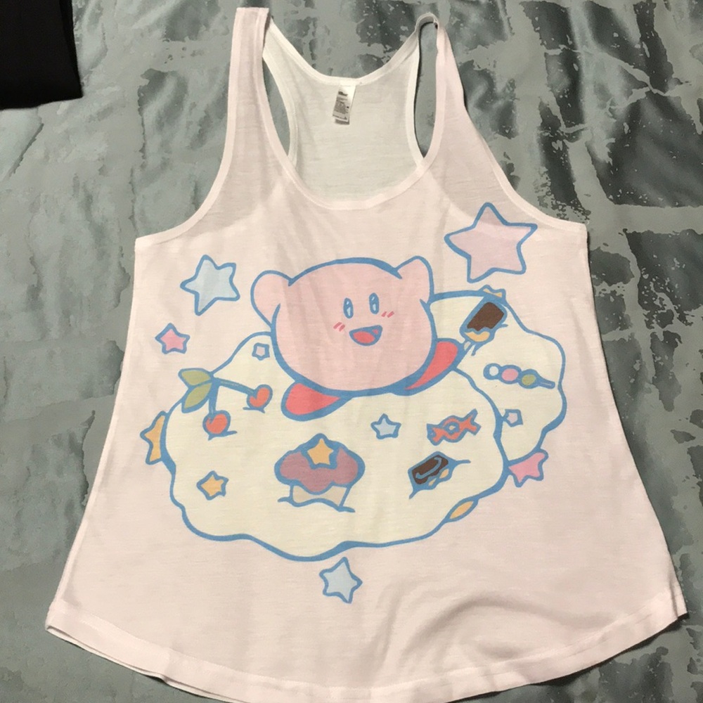 Kirby tank top custom